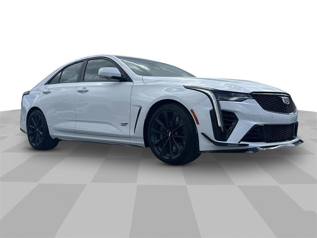 new 2026 Cadillac CT4-V car, priced at $79,320