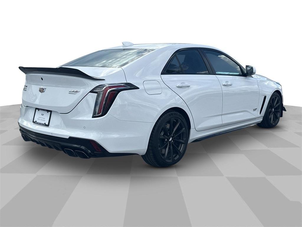 new 2026 Cadillac CT4-V car, priced at $79,320