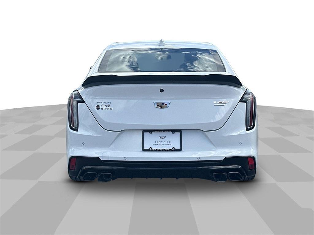 new 2026 Cadillac CT4-V car, priced at $79,320