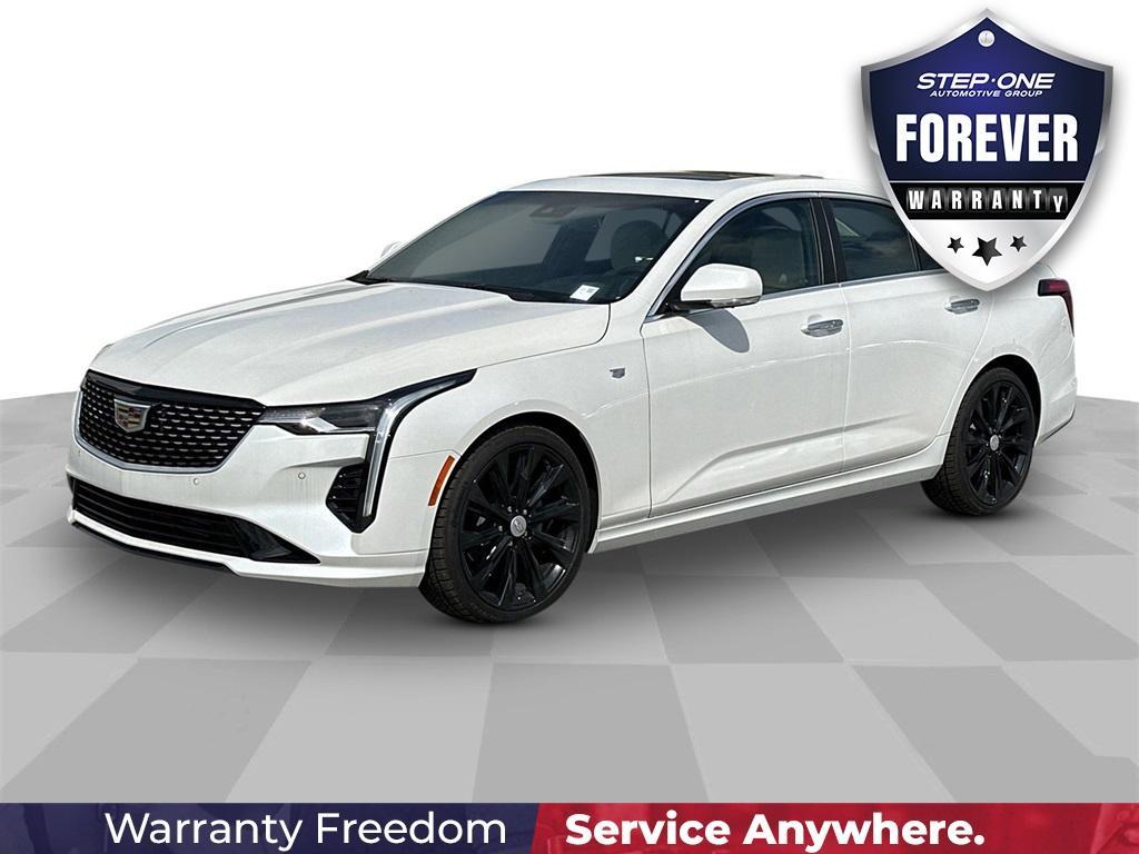 new 2025 Cadillac CT4 car, priced at $41,265