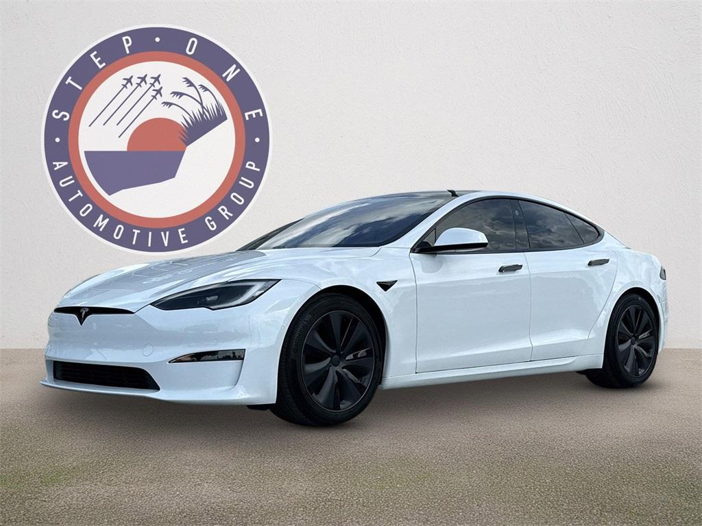 used 2023 Tesla Model S car, priced at $49,912