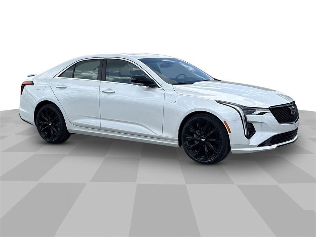 new 2025 Cadillac CT4 car, priced at $47,760
