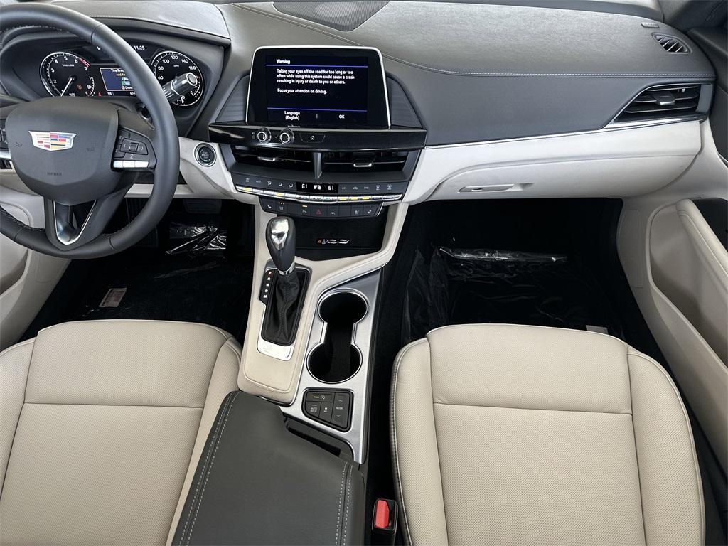 new 2025 Cadillac CT4 car, priced at $47,760