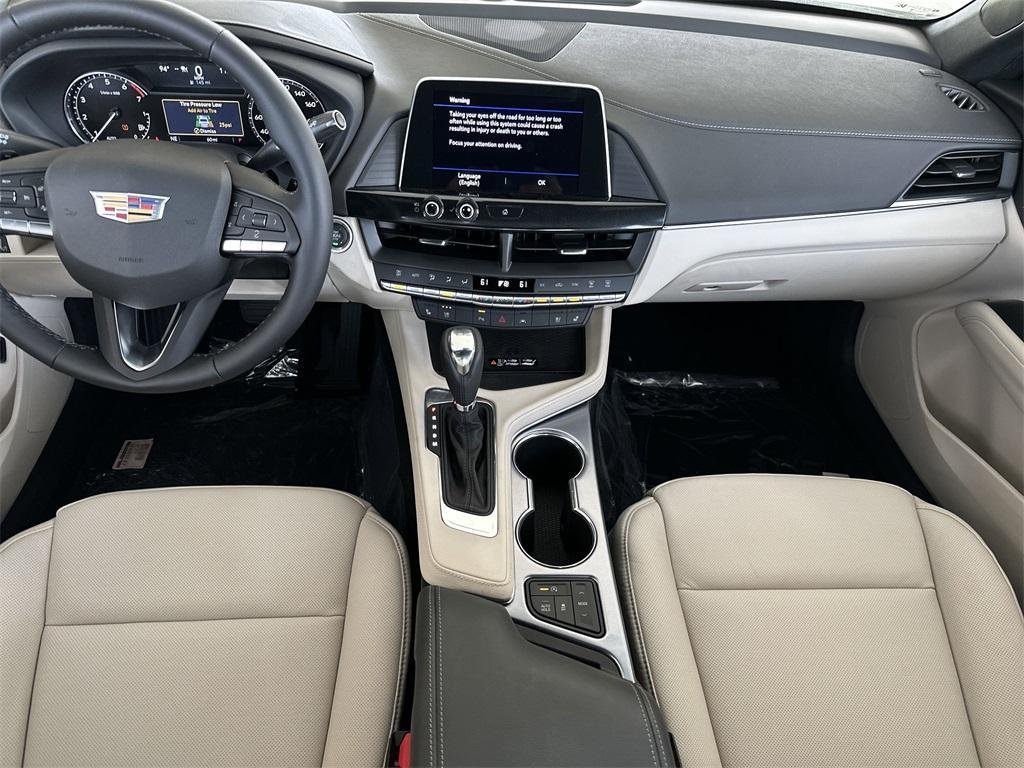 new 2025 Cadillac CT4 car, priced at $47,760