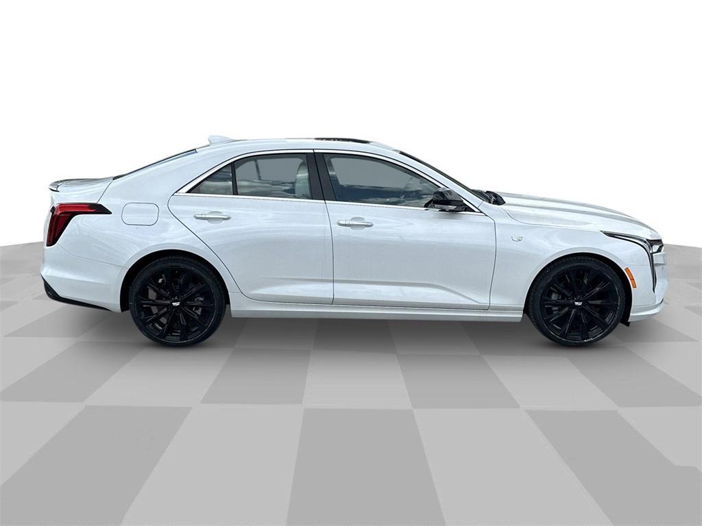 new 2025 Cadillac CT4 car, priced at $47,760