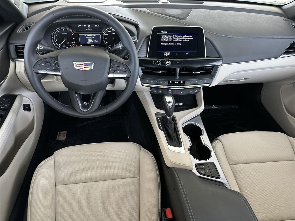 new 2025 Cadillac CT4 car, priced at $47,760