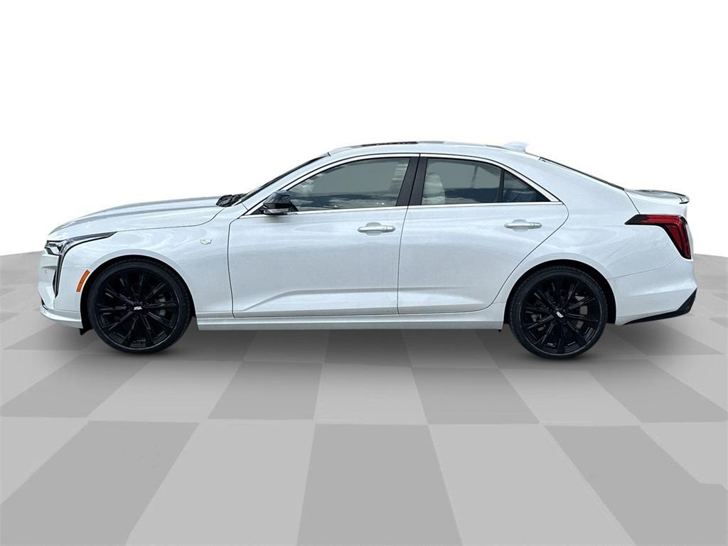 new 2025 Cadillac CT4 car, priced at $47,760