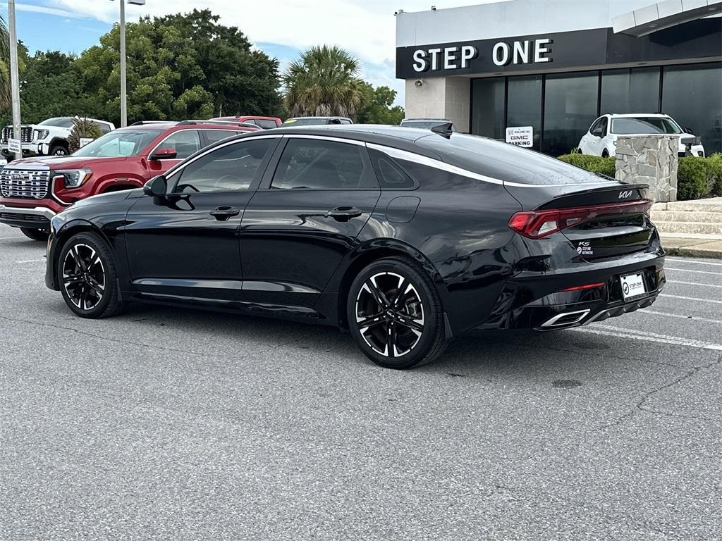 used 2022 Kia K5 car, priced at $22,500