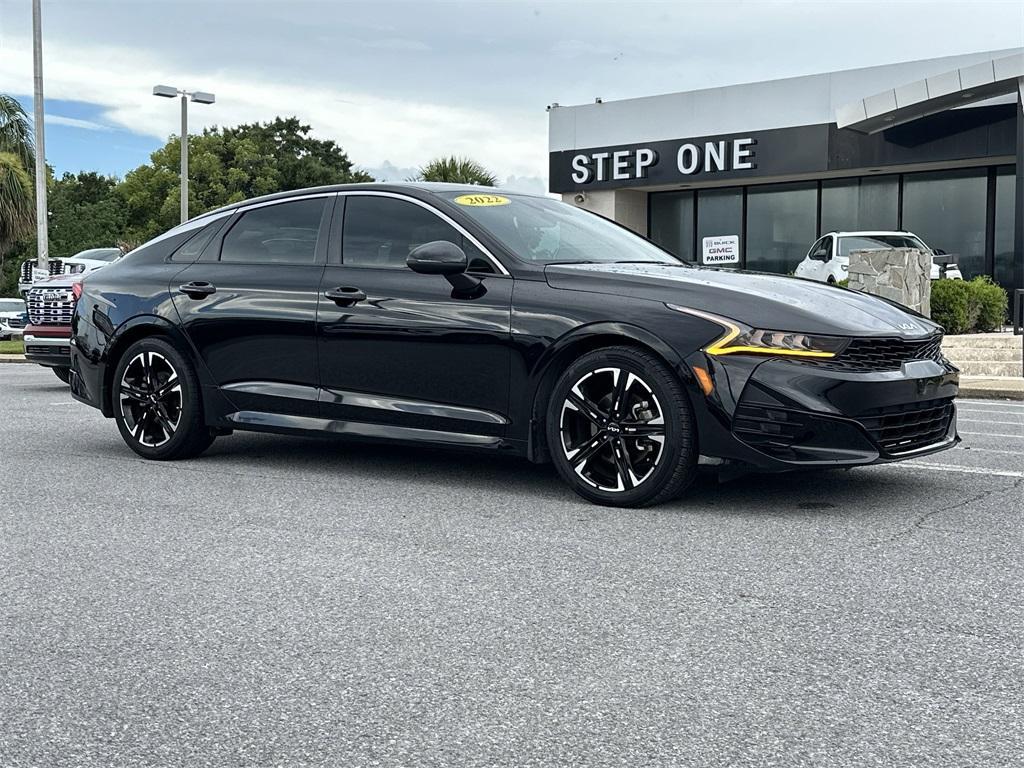 used 2022 Kia K5 car, priced at $22,500