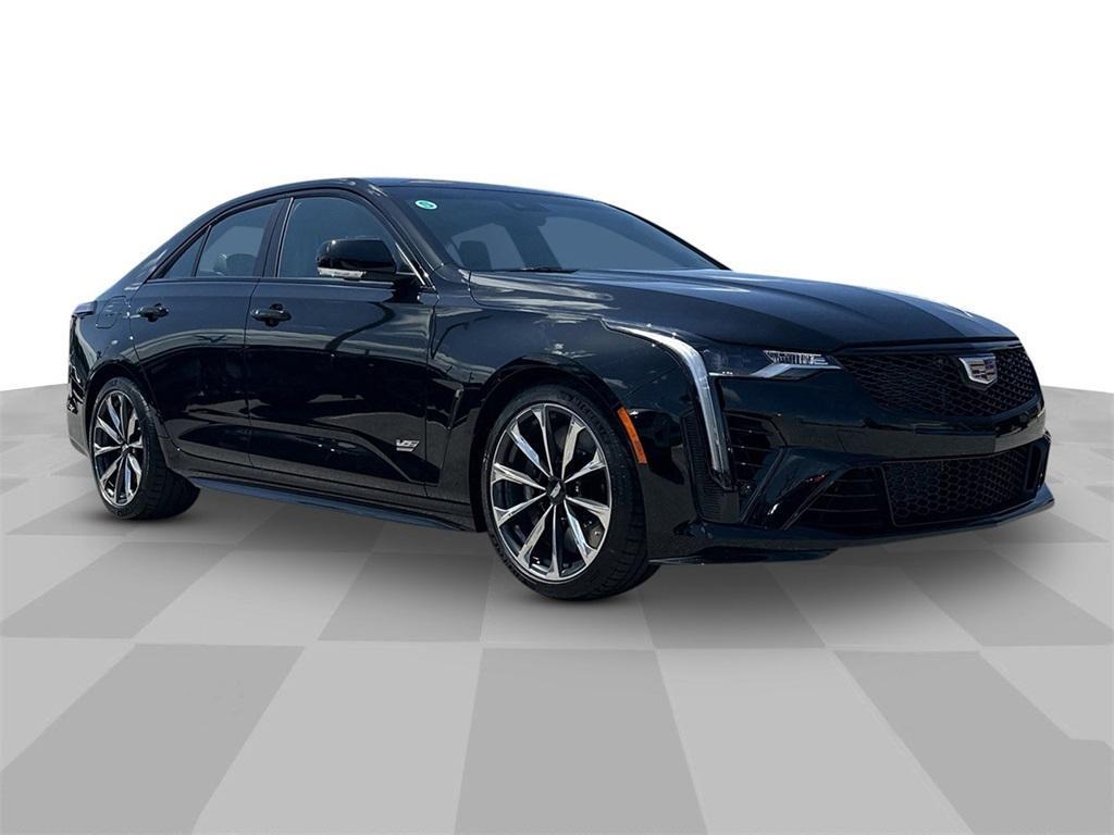 new 2025 Cadillac CT4-V car, priced at $69,539