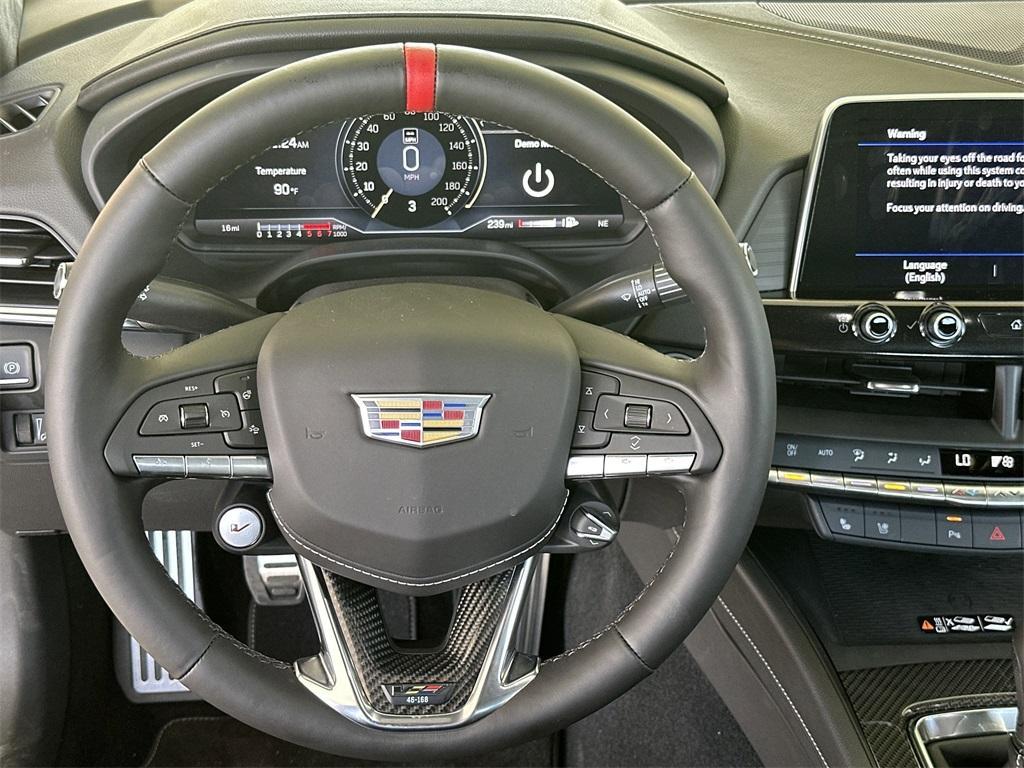 new 2025 Cadillac CT4-V car, priced at $69,539