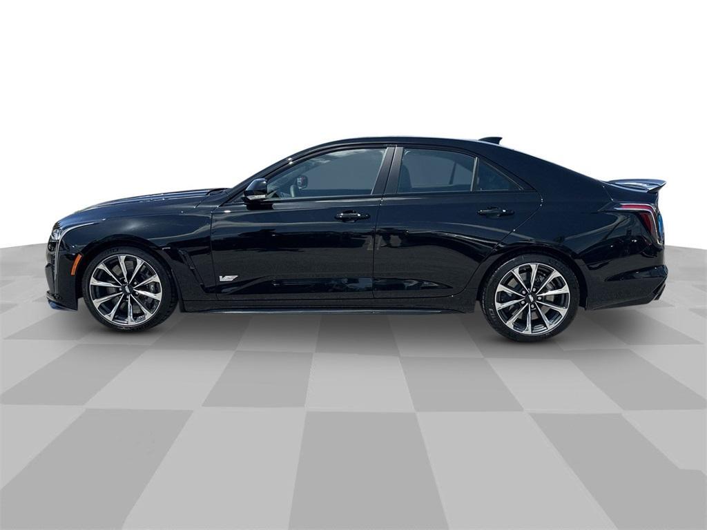 new 2025 Cadillac CT4-V car, priced at $69,539