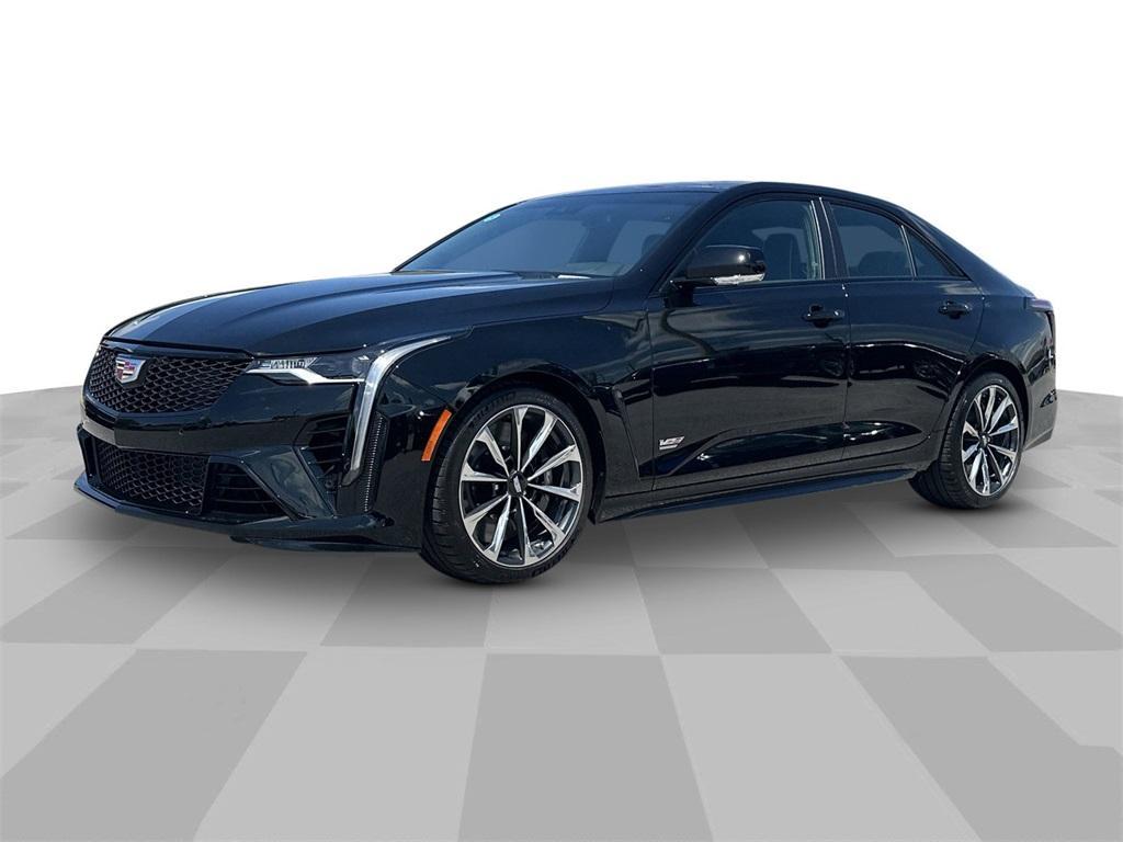 new 2025 Cadillac CT4-V car, priced at $69,539