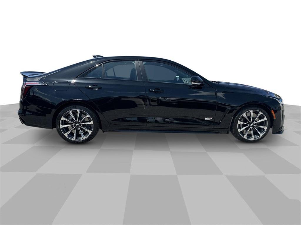 new 2025 Cadillac CT4-V car, priced at $69,539