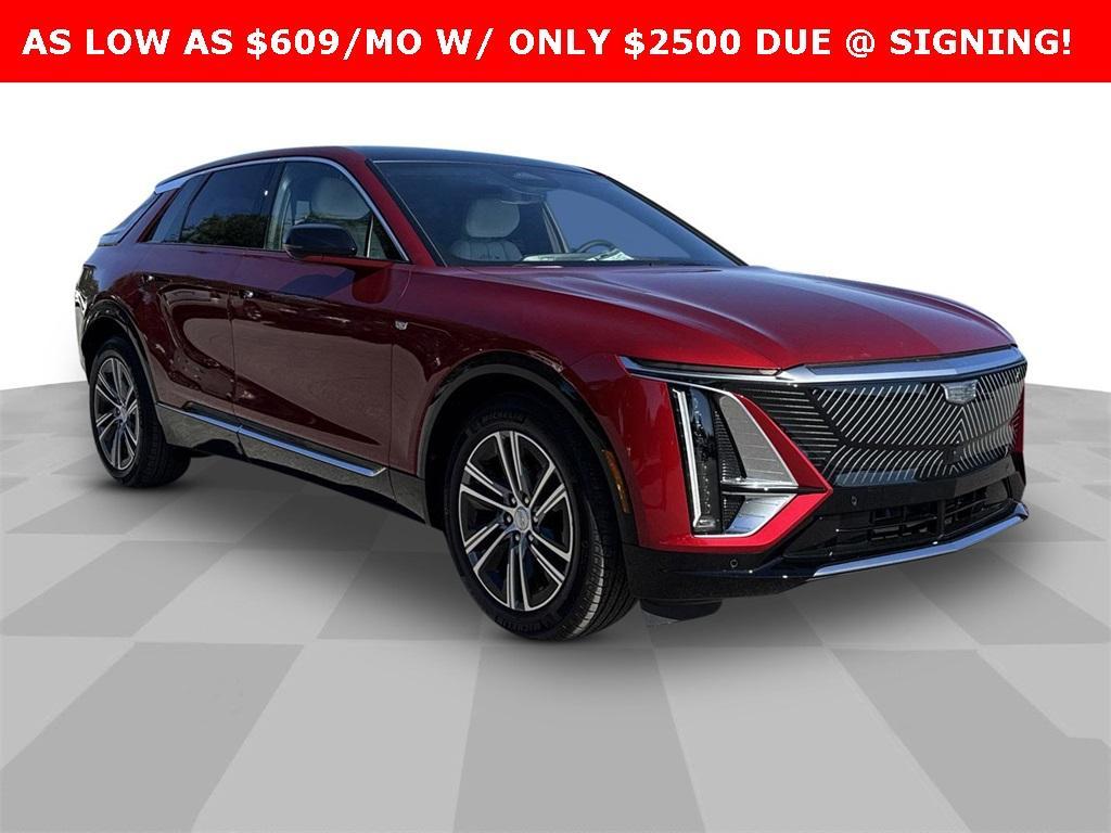 new 2025 Cadillac LYRIQ car, priced at $57,215