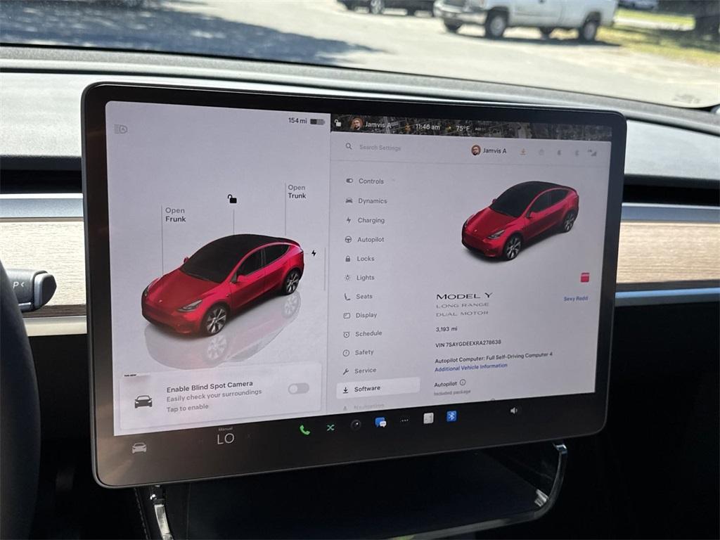 used 2024 Tesla Model Y car, priced at $39,241