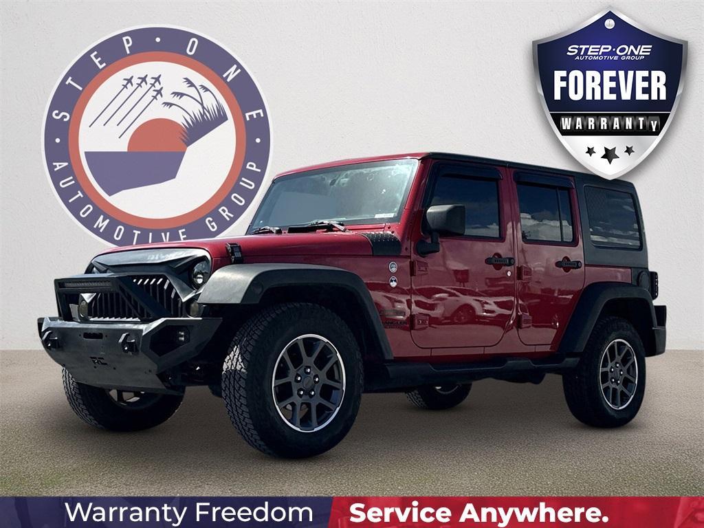 used 2014 Jeep Wrangler Unlimited car, priced at $16,743