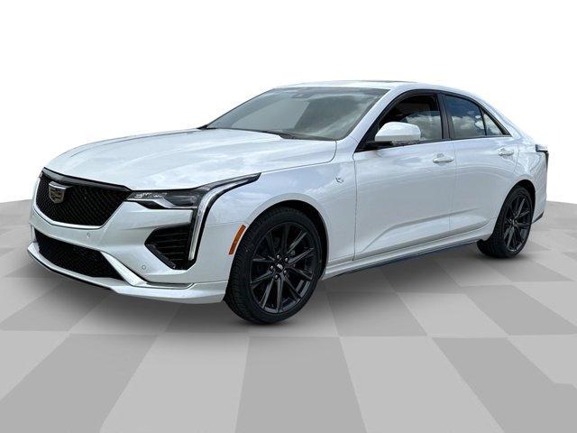 new 2025 Cadillac CT4 car, priced at $51,065