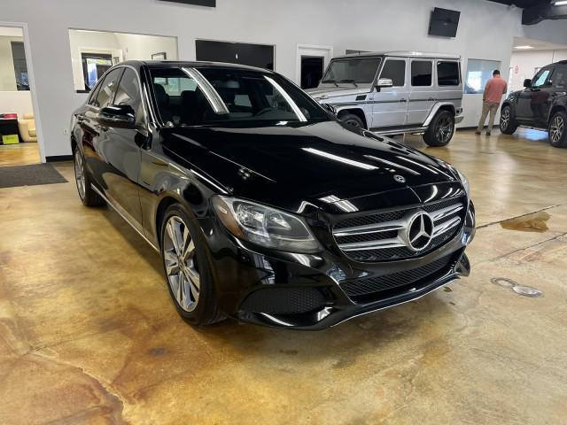used 2018 Mercedes-Benz C-Class car, priced at $17,999