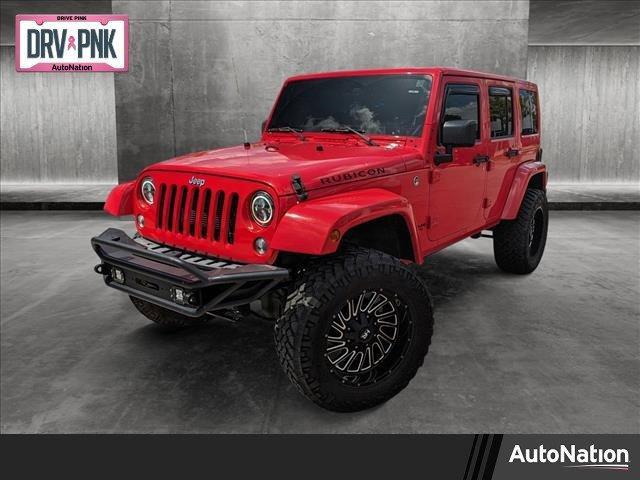 used 2016 Jeep Wrangler Unlimited car, priced at $25,351