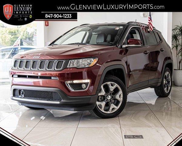 used 2021 Jeep Compass car, priced at $21,701