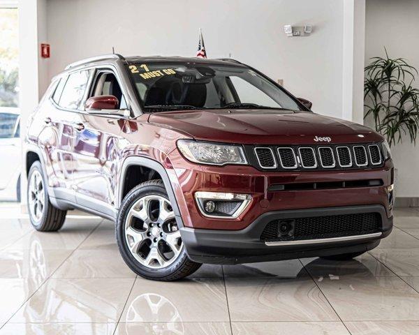 used 2021 Jeep Compass car, priced at $21,700