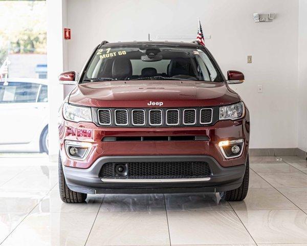 used 2021 Jeep Compass car, priced at $21,700