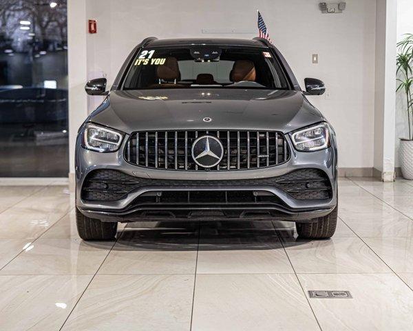 used 2021 Mercedes-Benz AMG GLC 43 car, priced at $43,787