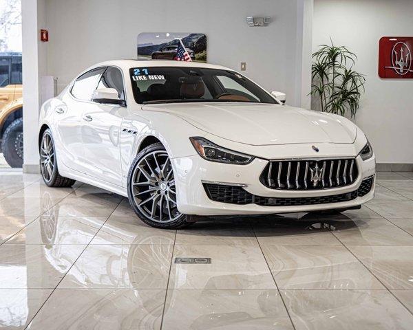 used 2021 Maserati Ghibli car, priced at $43,885