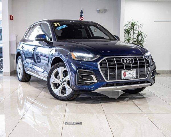 used 2021 Audi Q5 car, priced at $31,451