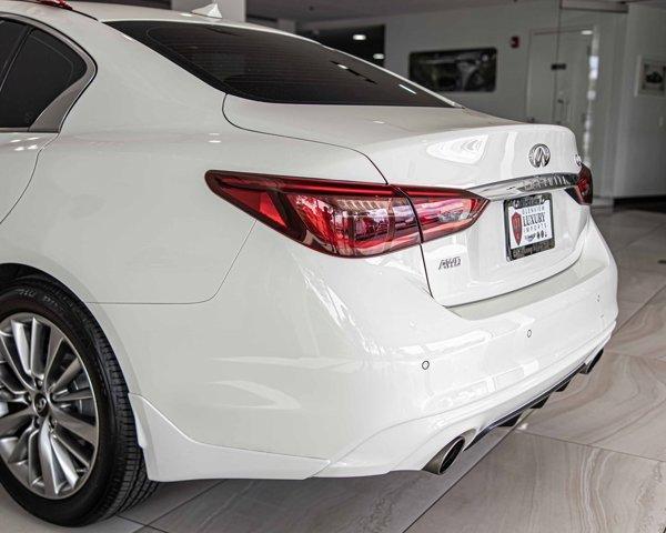 used 2022 INFINITI Q50 car, priced at $30,995