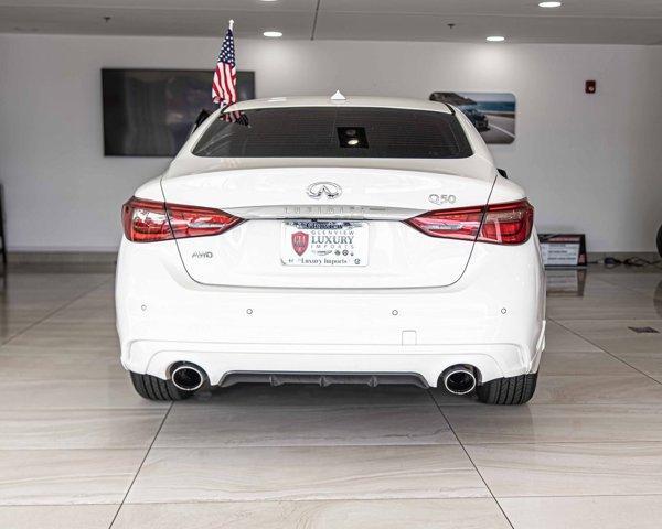 used 2022 INFINITI Q50 car, priced at $30,995