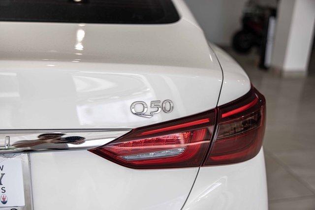 used 2022 INFINITI Q50 car, priced at $30,995