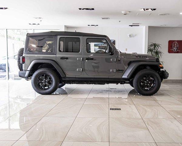 used 2021 Jeep Wrangler Unlimited car, priced at $30,899