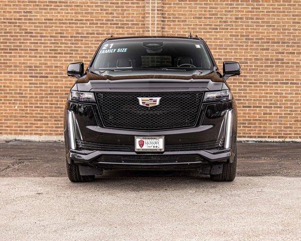 used 2021 Cadillac Escalade car, priced at $71,998