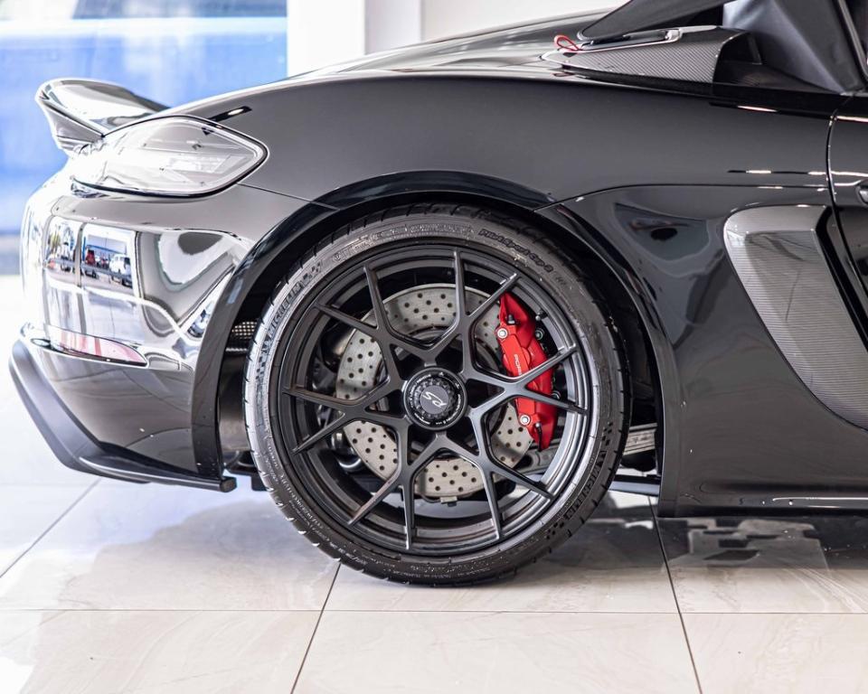 used 2024 Porsche 718 Spyder car, priced at $215,885