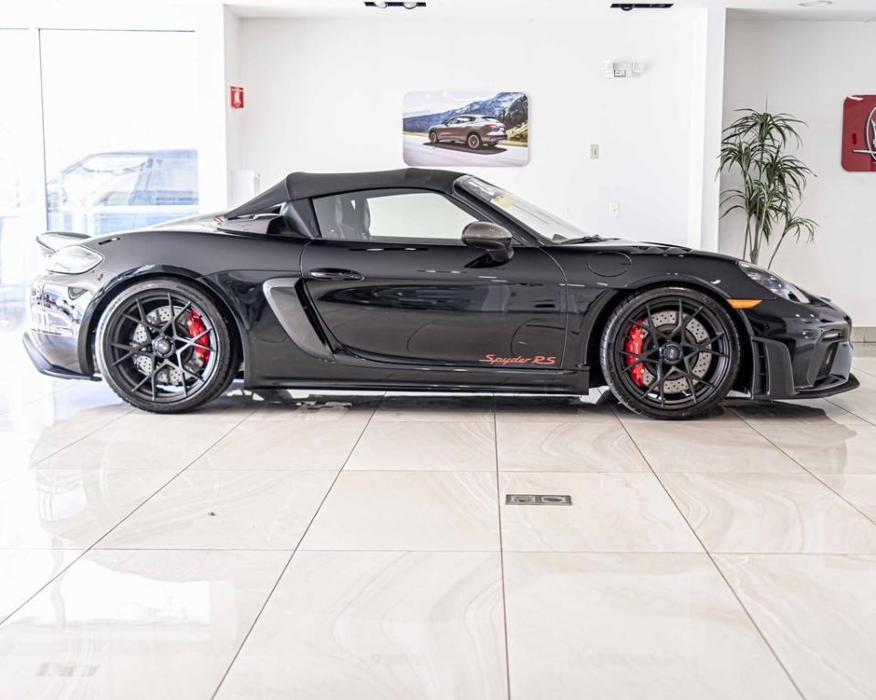 used 2024 Porsche 718 Spyder car, priced at $215,885