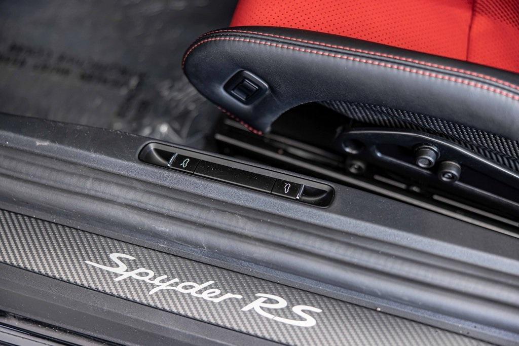 used 2024 Porsche 718 Spyder car, priced at $215,885