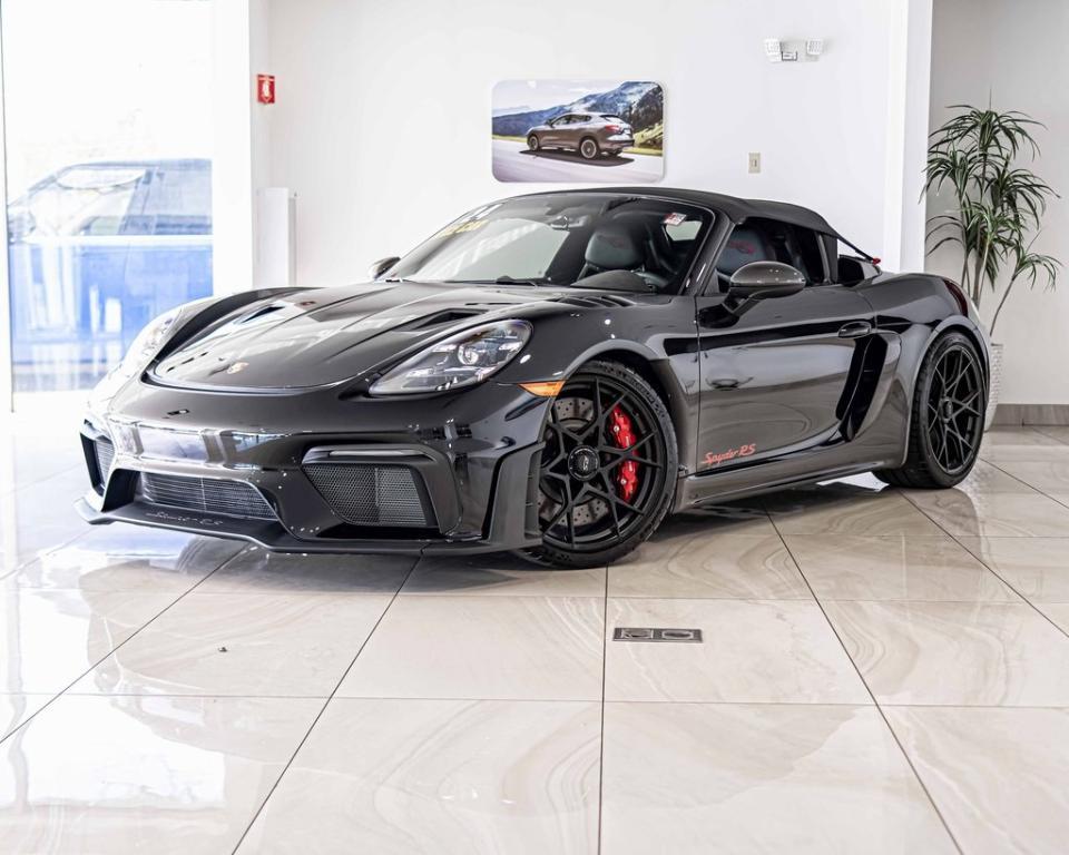 used 2024 Porsche 718 Spyder car, priced at $215,885