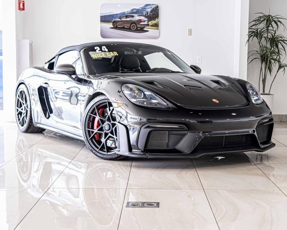 used 2024 Porsche 718 Spyder car, priced at $215,885