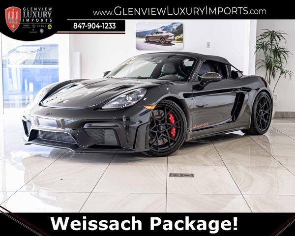 used 2024 Porsche 718 Spyder car, priced at $205,887
