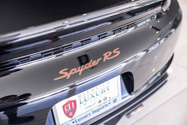 used 2024 Porsche 718 Spyder car, priced at $212,888