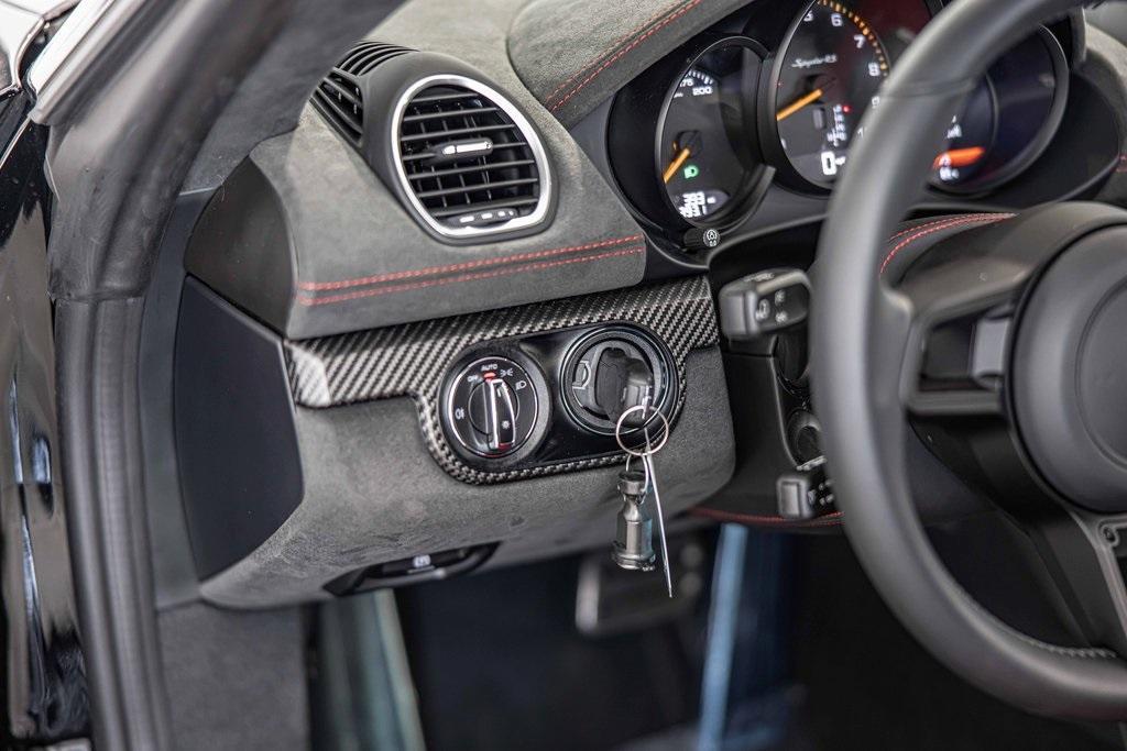 used 2024 Porsche 718 Spyder car, priced at $215,885