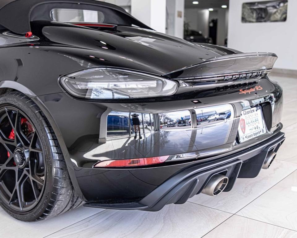 used 2024 Porsche 718 Spyder car, priced at $215,885