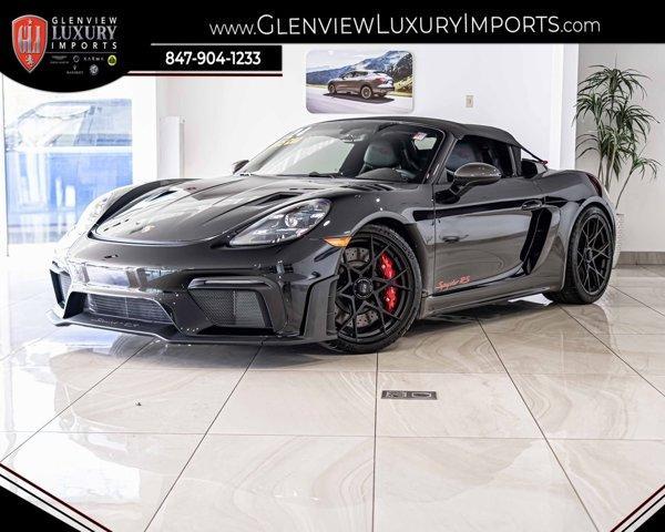 used 2024 Porsche 718 Spyder car, priced at $215,885