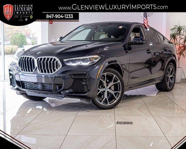 used 2022 BMW X6 car, priced at $57,485