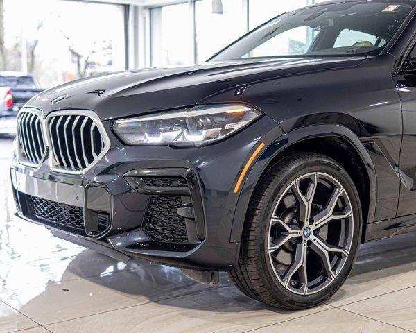 used 2022 BMW X6 car, priced at $57,485