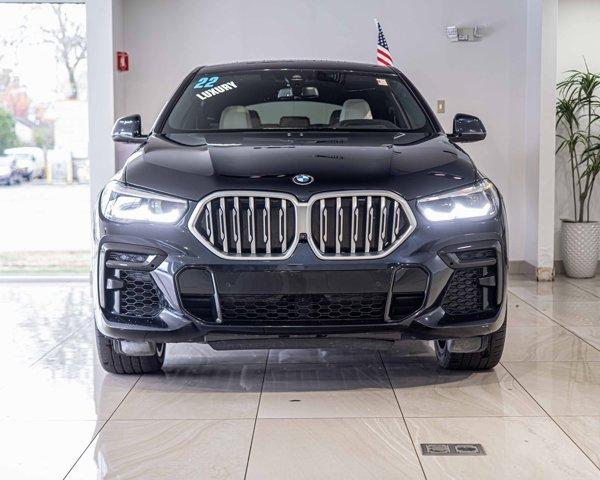 used 2022 BMW X6 car, priced at $57,485