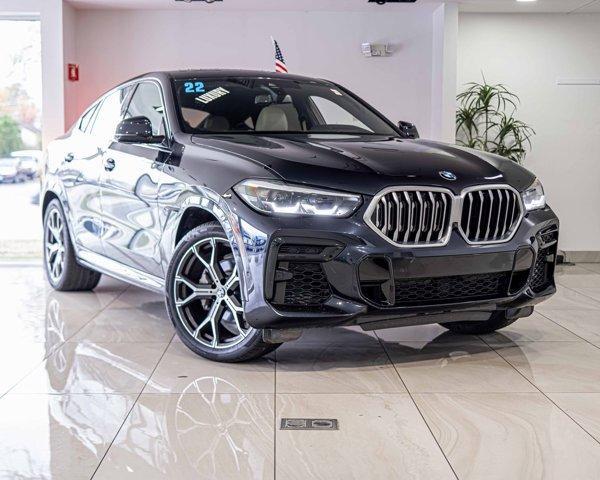 used 2022 BMW X6 car, priced at $57,485