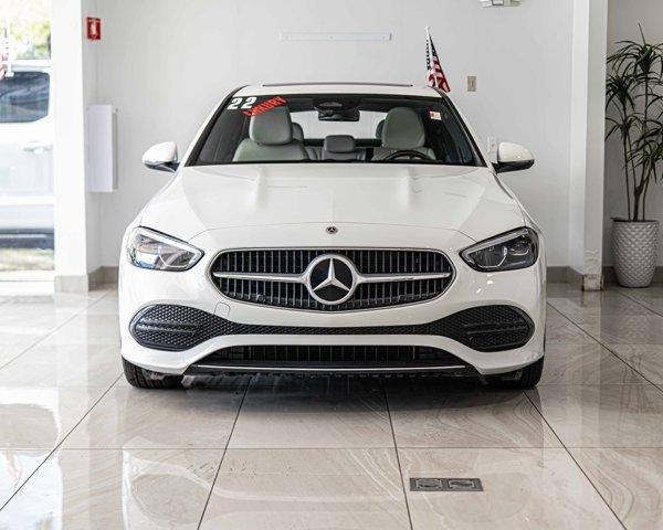 used 2022 Mercedes-Benz C-Class car, priced at $41,618